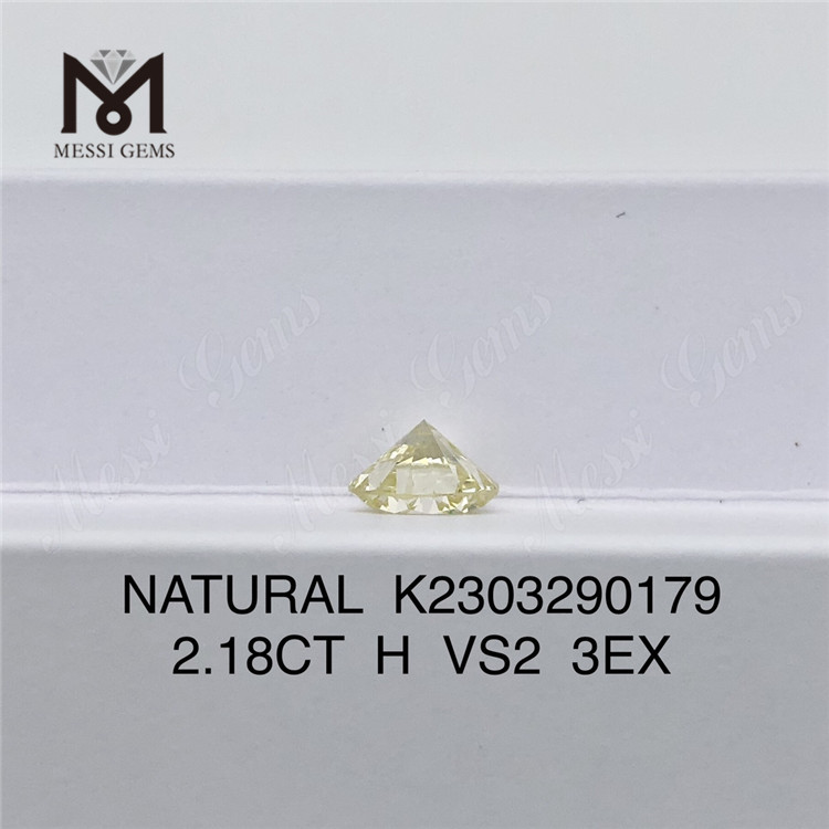 2.18CT H VS2 3EX Buy Real Natural Diamonds K2303290179 Online Unleash Elegance丨Messigems