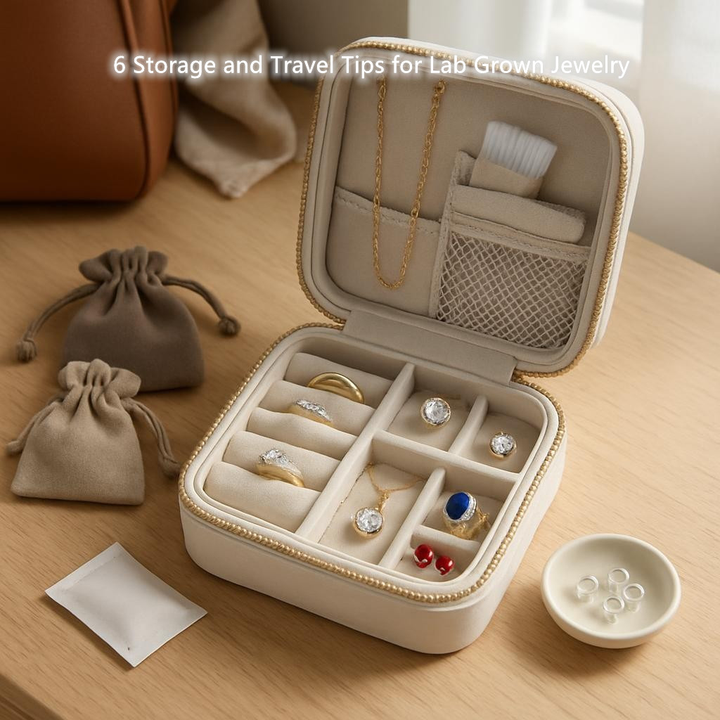 6 Storage and Travel Tips for Lab Grown Jewelry