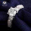 1 carat white gold 14K 18K latest women wedding moissanite gold ring