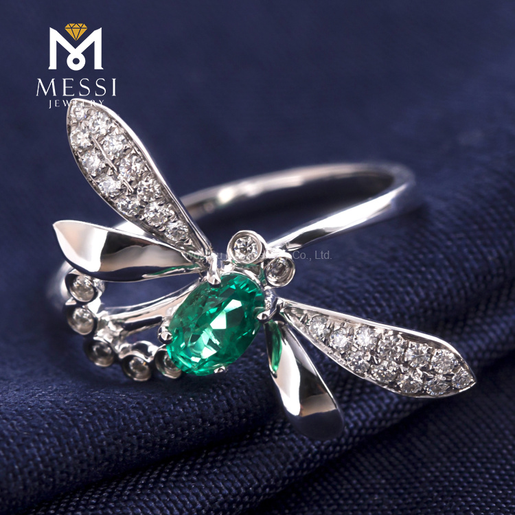 emerald rings for girl