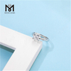 Messi Jewelry 925 sterling silver classical moissanite silver rings