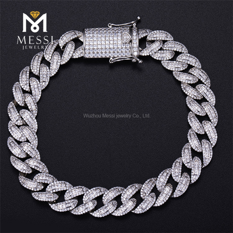 silver cuban link chain