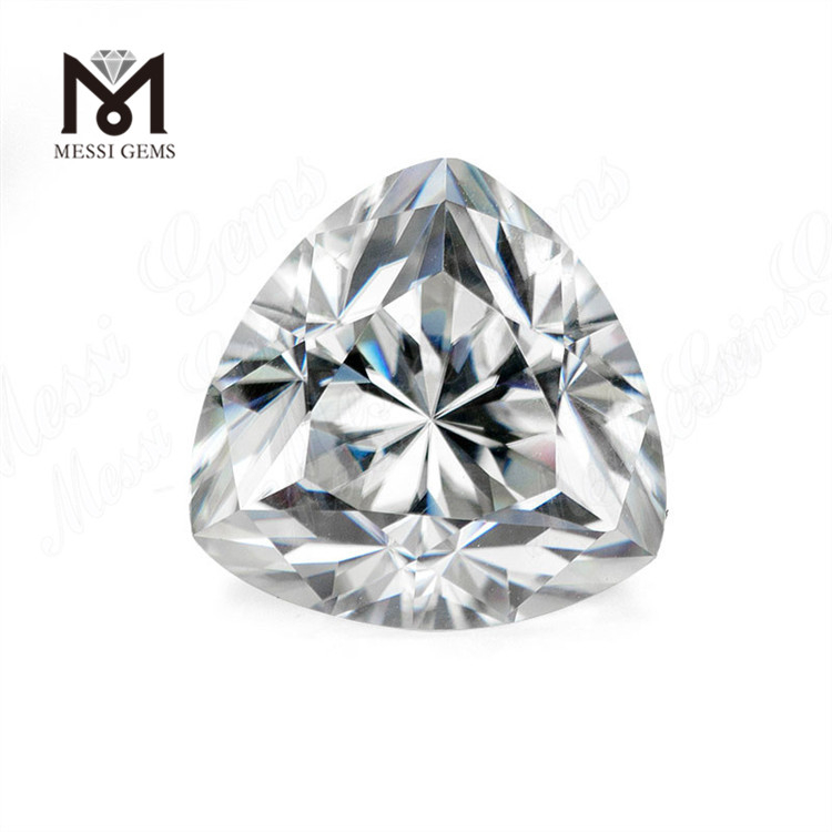 10x10mm VVS DEF Color loose Trillion Cut loose Moissanite