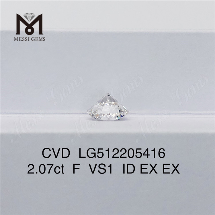 2.07CT F VS cvd diamonds RD shape lab diamonds on sale