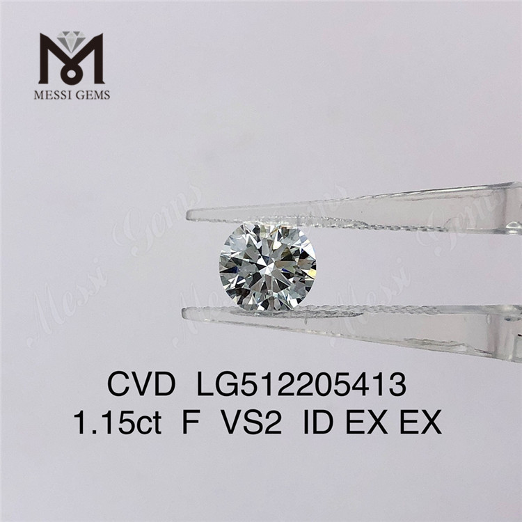 1.15ct F VS cvd man made diamonds IF 3EX lab diamond Wholesale price
