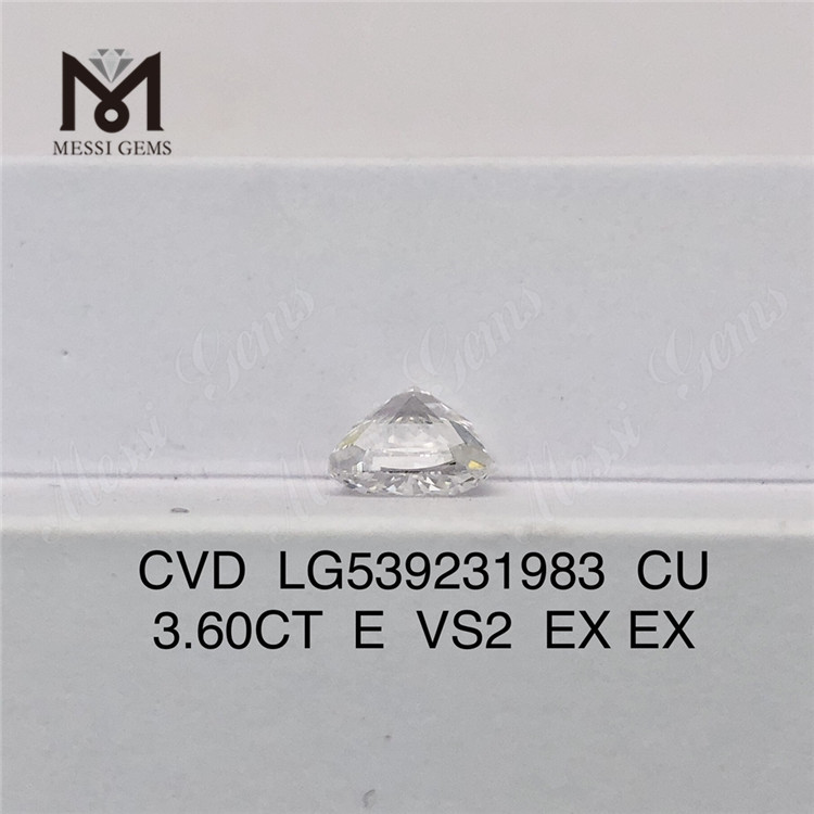 3.6CT E cu cvd lab grown diamond suppliers vs2 CVD diamond wholesale on sale