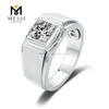 Wholesale 925 Sterling Silver Ring Moissanite Man Rings Couple Ring Jewelry for Men