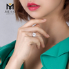14 18k gold halo cut engagement rings White Gold Jewelry Women Gift Best Selling Classics Design 