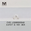 3.57CT G VS1 3EX Elevate Your Jewelry Designs with CVD Diamond LG589303540丨Messigems