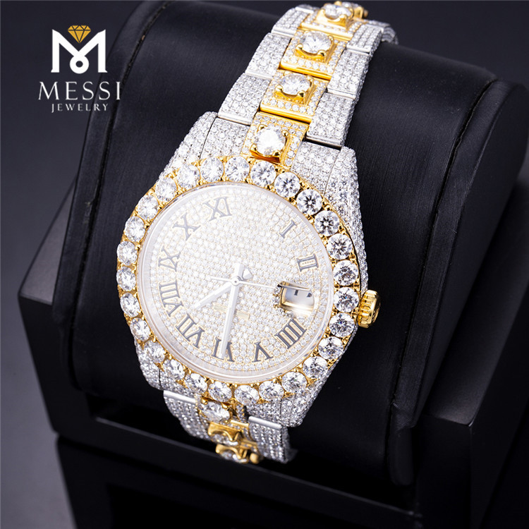 moissanite gold watches cheap