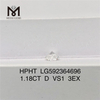 1.18CT D VS1 3EX Hthp Loose Diamonds Manufacture HPHT Diamond LG592364696