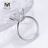 8ct Big Carat 13mm Saccharum Diamond albus Aurum Solitaire maxima Lab crevit Diamond Orbis 