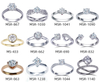 3ct EF VVS Bezel Set Ring 14k gold Lab Grown Diamond Engagement Rings on sale