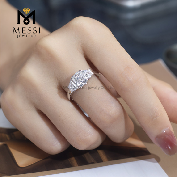 lab made diamond wedding ring