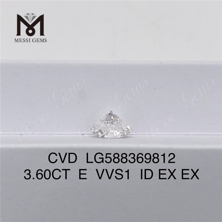 3.6ct Igi Diamond E VVS1 CVD Diamond Sustainable Luxury丨Messigems LG588369812