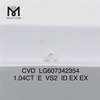 1.04CT E VS2 CVD Lab Diamond for Sustainable Jewelry丨Messigems LG607342354