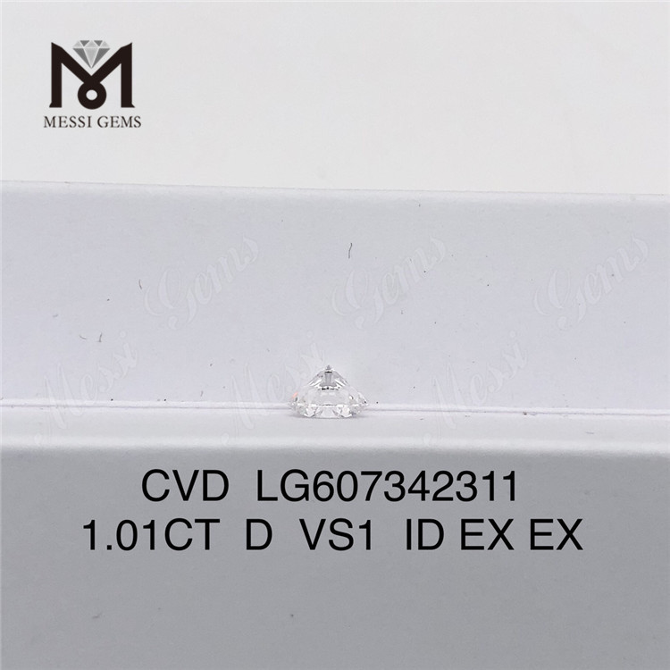 1.01CT D VS1 CVD diamond Lab-Grown Luxury丨Messigems LG607342311 