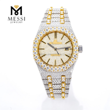 Luxury Men's Moissanite Watches Durable & Stylish Timepieces