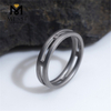 Modern Design Geometric 2.5g Titanium Ring for Men MSR-1642
