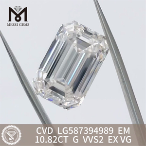 10.82CT EM G VVS2 EX VG CVD simulated diamonds LG587394989