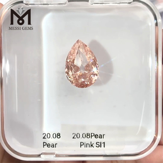 20.08ct Pirum figura rosea si1 Big Carat solve Lab Diamond Pectus Onsale