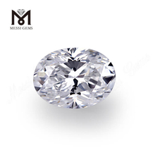 OVAL D VS2 excellent cut 0.415carat synthetic diamond price per carat