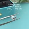 1.07 carat D VS2 Clarity Grade OVAL lab diamonds HPHT