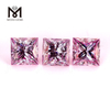 Wholesale price pink VVS 1 carat 5.5x5.5mm Moissanite Princess cut loose stone