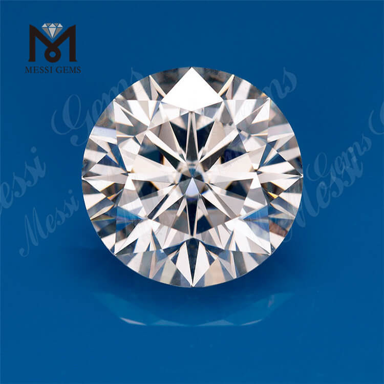 DEF VVS1 white moissanite diamond Round 12mm loose diamond
