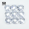 Square princess cut white color synthetic cubic zirconia stone 