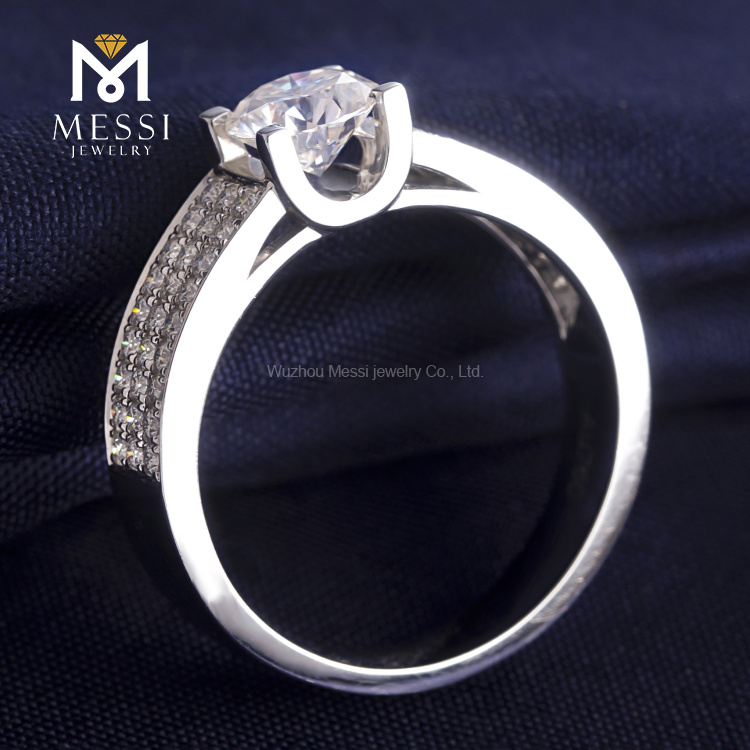custom moissanite rings for girls