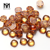 Factory high quality 10mm cushion cabochon cubic zirconia stone price