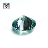 4 Carat Green 10mm Round Cut Synthetic Moissanite