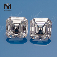 China Loose Stones Manufacturer 7x7mm DEF White Asscher Cut Loose Moissanite for Sale