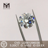 5.20CT G VVS2 ID EX EX lab grown diamond CVD LG561296038 