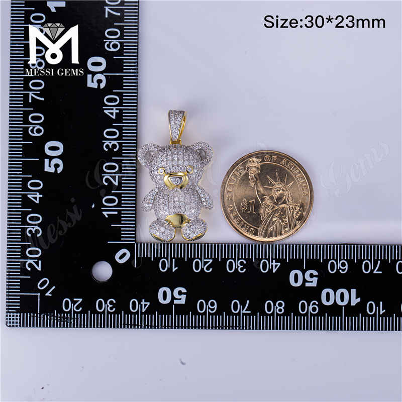 hip hop chain bear high quality rapper chains wholesale price