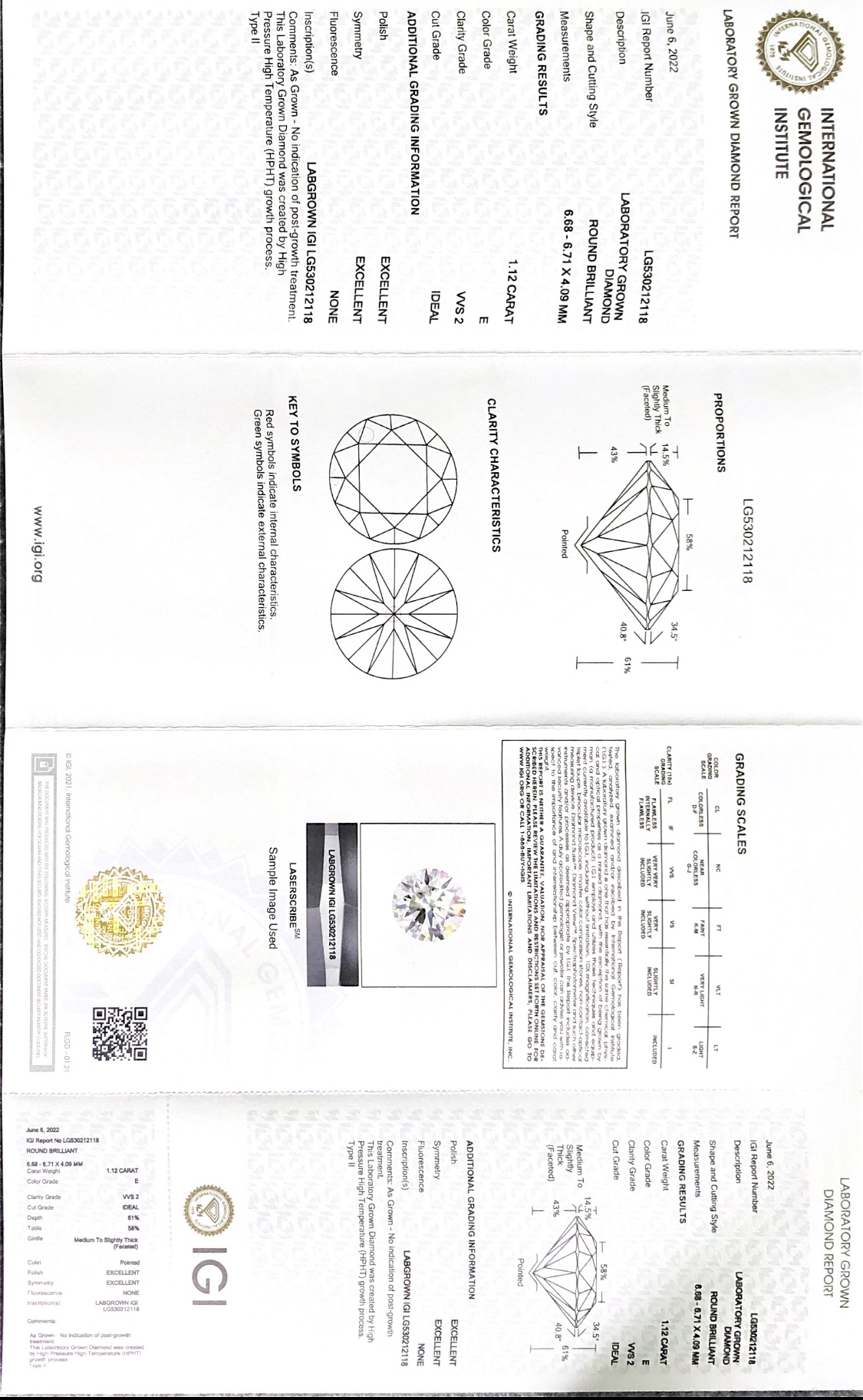 HPHT Loose diamond