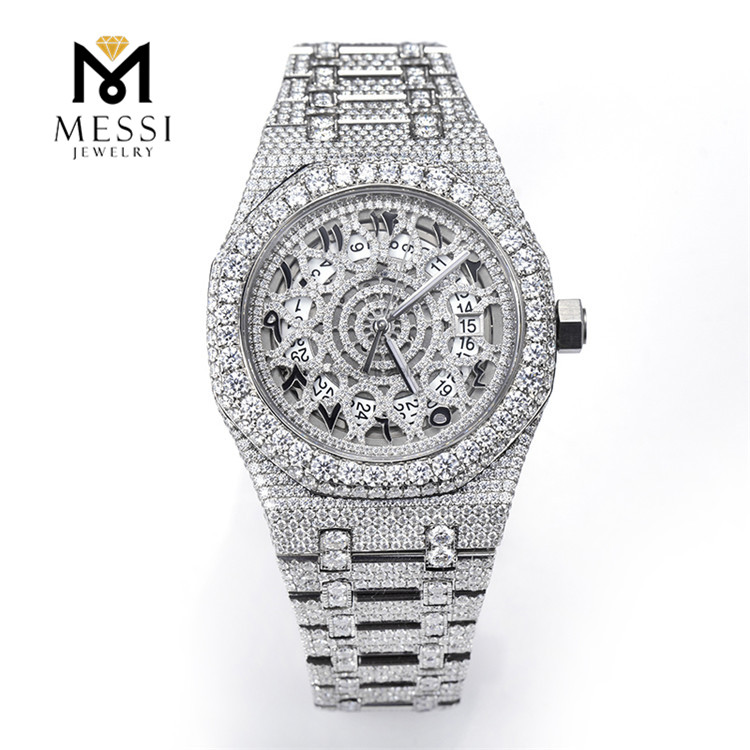iced moissanite business watch