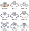 14K Gold diamond engagement ring Custom Jewelry Gold Women Fashion Best selling 