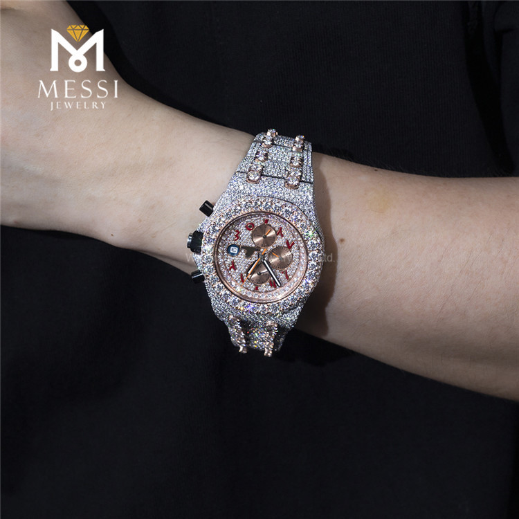 cheap moissanite watch mens