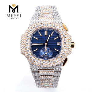 Luxury and Elegance Combined Moissanite Mens Watches for Men MSA-579