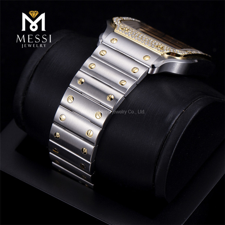 Moisanite Watch Mens VVS
