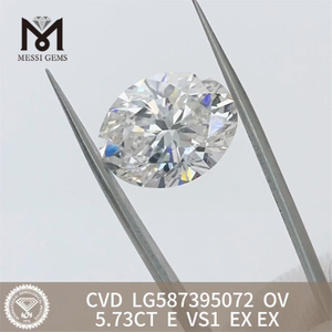 5.73CT OV E VS1 CVD LOSS LAB DIAMOND LG587395072 