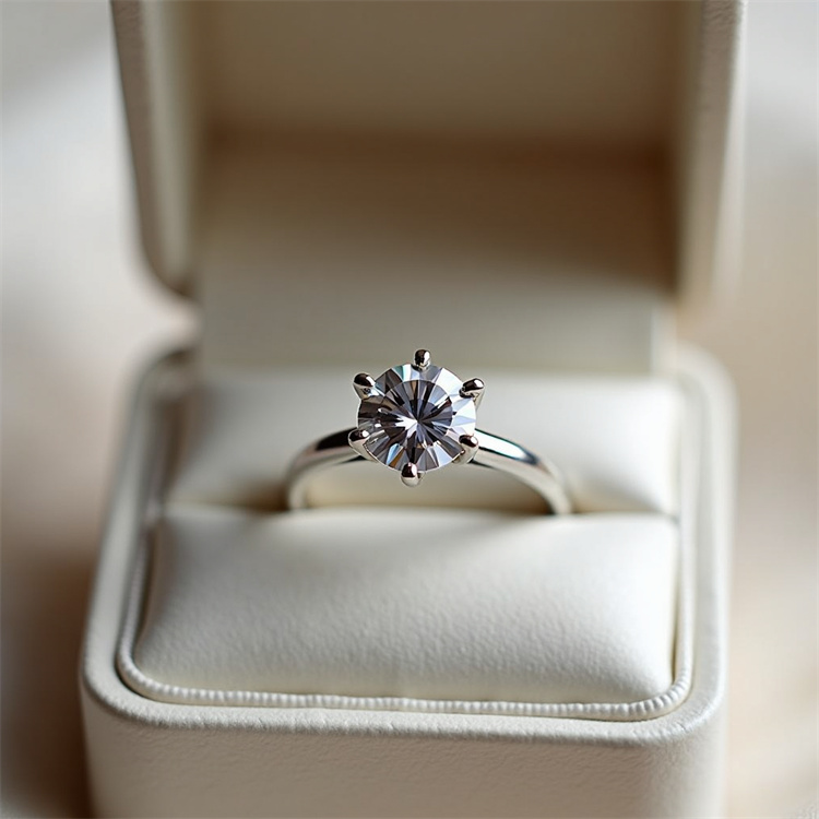 Classic Solitaire lab diamond ring