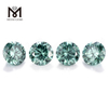 GRA Round Cut Wholesale price Green 8mm synthetic moissanite