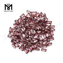 Wholesale Loose Baguette Shape 2.5 x 5mm CZ rhodolite Cubic Zirconia Stone
