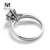 wedding 1ct 14k/18k custom rings moissanite gold ring for women