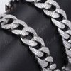 Ice Out Moissanite Cuban Necklace Wholesale Price Chain Hip Hop Jewelry 