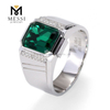 18k emerald rings men jewelry gift white gold 14K 18K party men wearing marry rings