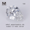 PS 0.83ct D VVS1 ex Lab Diamonds